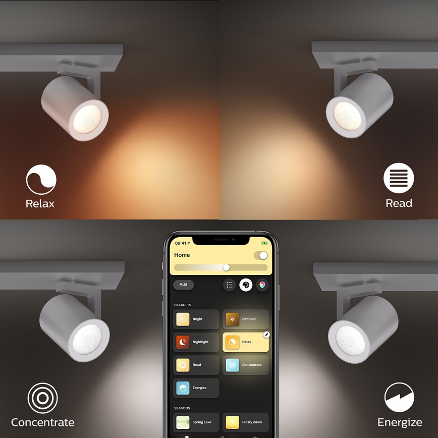 Philips 50624/48/P7 - Spot LED HUE ARGENA 4xGU10/5,7W/230V