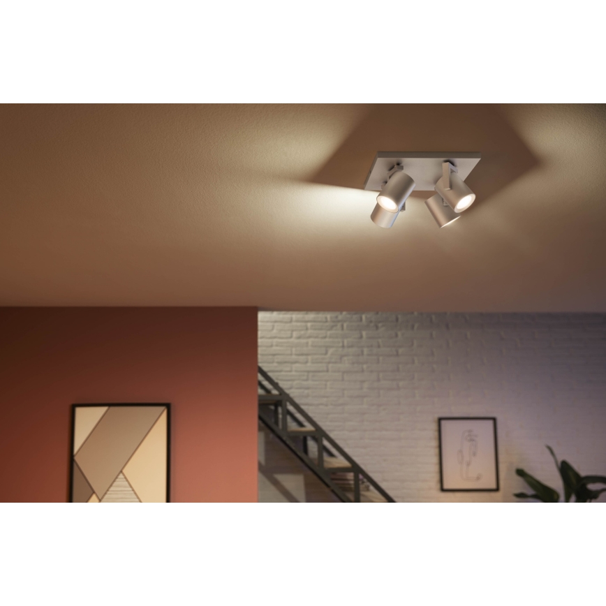 Philips 50624/48/P7 - Spot LED HUE ARGENA 4xGU10/5,7W/230V