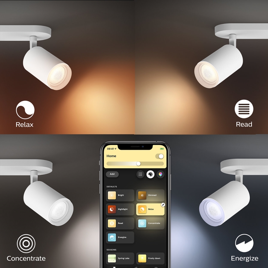 Philips 50632/31/P7 - Spot LED HUE FUGATO 2xGU10/5,7W/230V