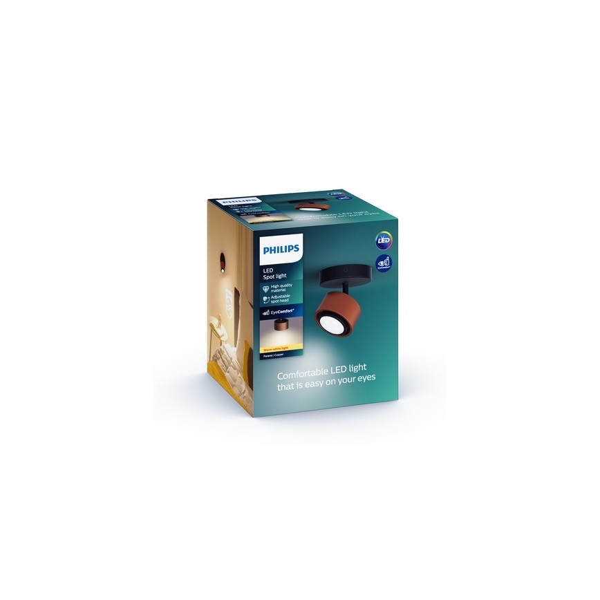 Philips 50651/05/P0 - Spot FERANO LED/4,3W/230V
