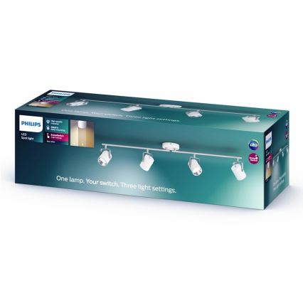 Philips - Spot 4xLED/4,3W/230V 2200/2500/2700K