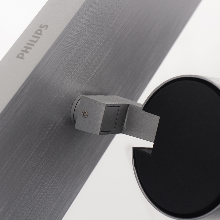 Philips - Spot chrome mat 3xGU10/20W/230V