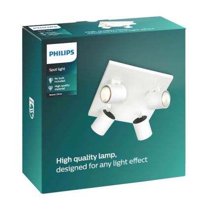 Philips - Spot 4xGU10/20W/230V
