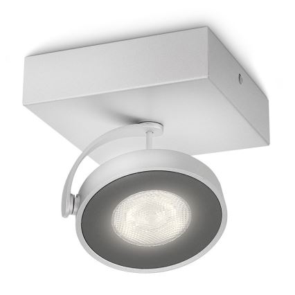 Philips 53170/48/16 - Spot à intensité variable MYLIVING CLOCKWORK 1xLED/4,5W/230V