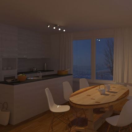 Philips 53214/17/16 - Luminaire spot LED MYLIVING MAPLE LED/3W/230V