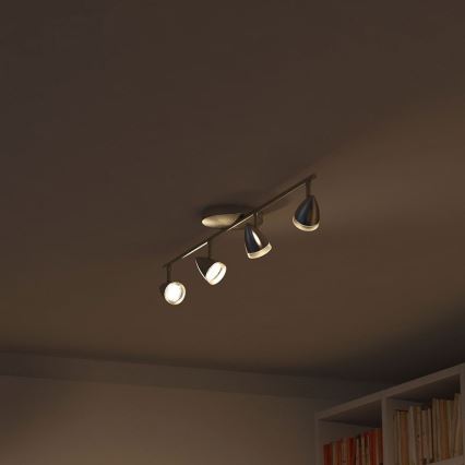 Philips 53214/17/16 - Luminaire spot LED MYLIVING MAPLE LED/3W/230V