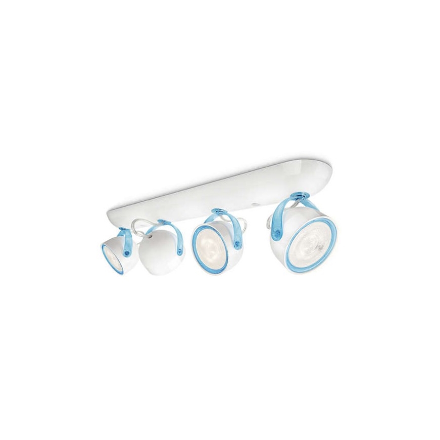 Philips 53234/35/16 - Spot LED MYLIVING DYNA 4xLED/3W/230V
