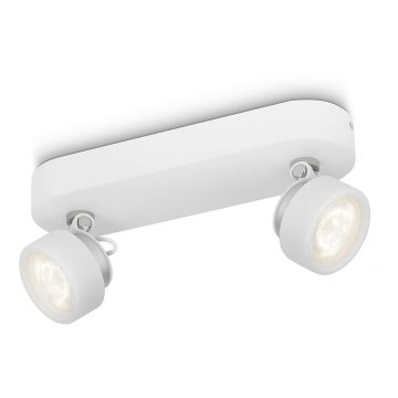Philips 53272/31/16 - Spot RIMUS 2xLED/3W/230V