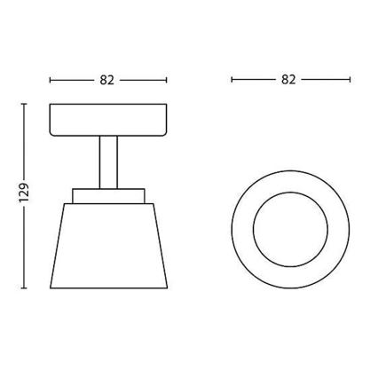 Philips - Spot 1xLED/4W/230V