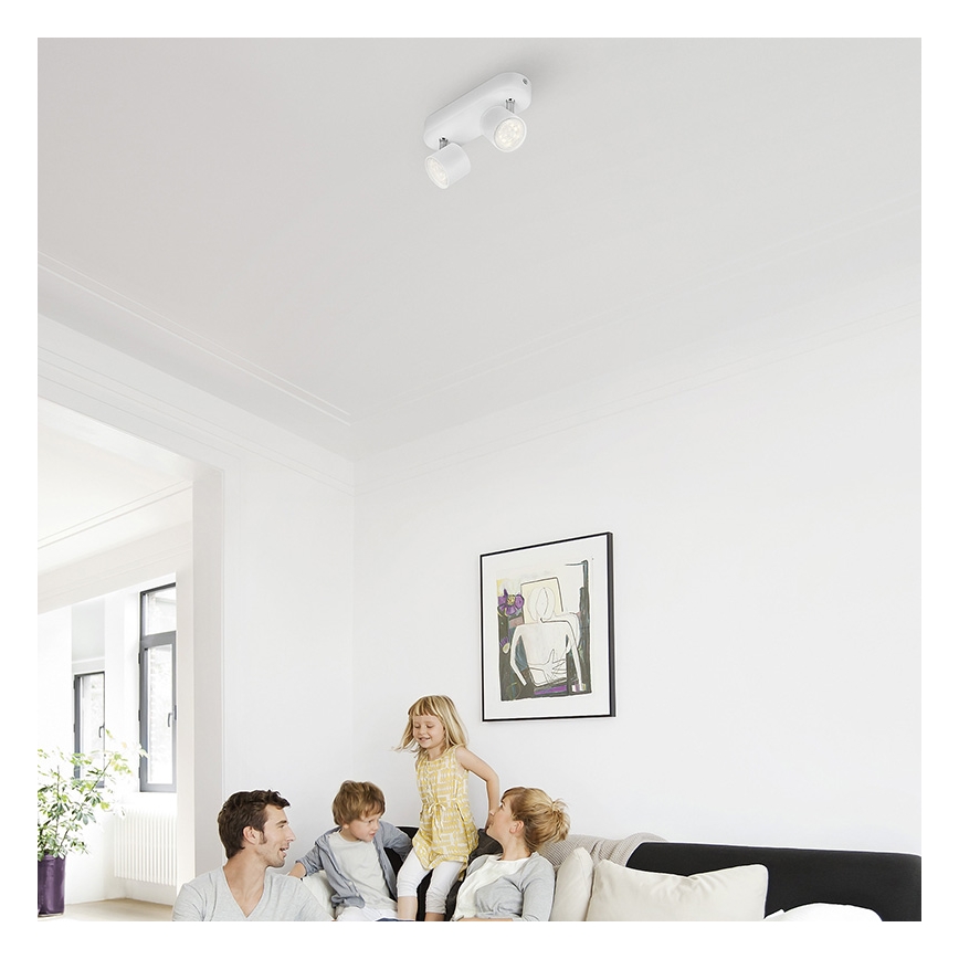 Philips 56242/31/16 - Spot LED MYLIVING STAR 2xLED/3W/230V