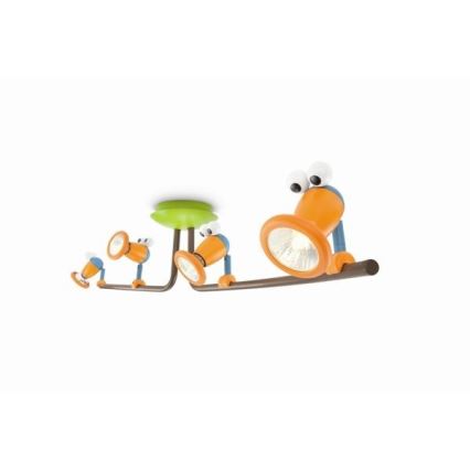 Philips 56314/55/16 - Spot enfant MYKIDSROOM BIRDEY 4xGU10/35W/230V