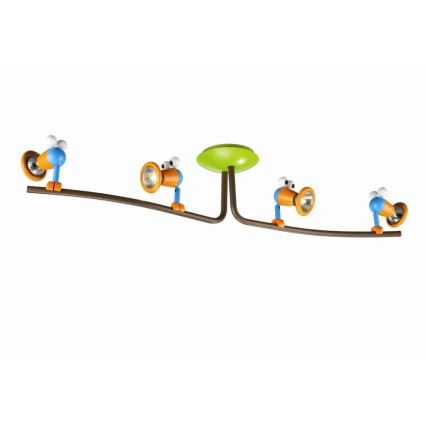 Philips 56314/55/PO – Spot enfant LED 4xGU10/3,5W/230V