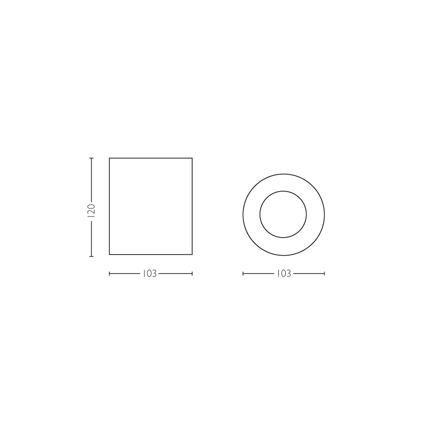 Philips - Spot LED à intensité modulable Hue PILLAR 1xGU10/5,5W