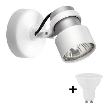 Philips 56440/31/16 - Spot LED MYLIVING FINISH GU10/4W + GU10/35W