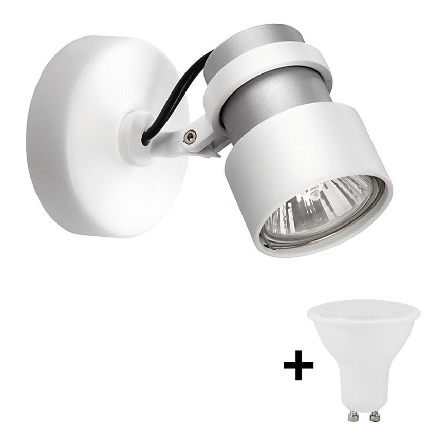 Philips 56440/31/16 - Spot LED MYLIVING FINISH GU10/4W + GU10/35W