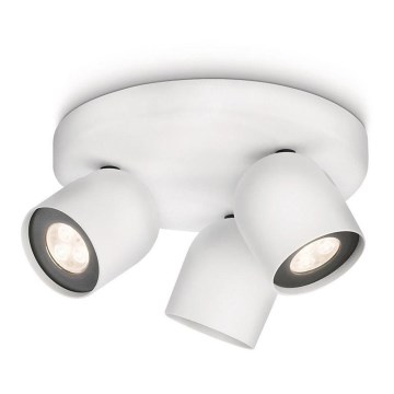 Philips 56493/31/16 - Spot à intensité variable LED MYLIVING ZESTA 3xLED/4,5W/230V
