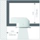 Philips 57955/48/16 - Spot encastrable salle de bain MYLIVING HUDDLE 1xE27/12W