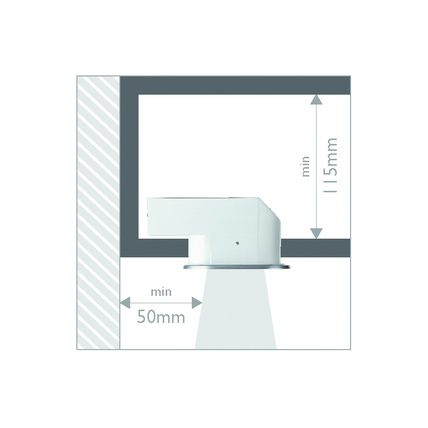 Philips 57955/48/16 - Spot encastrable salle de bain MYLIVING HUDDLE 1xE27/12W