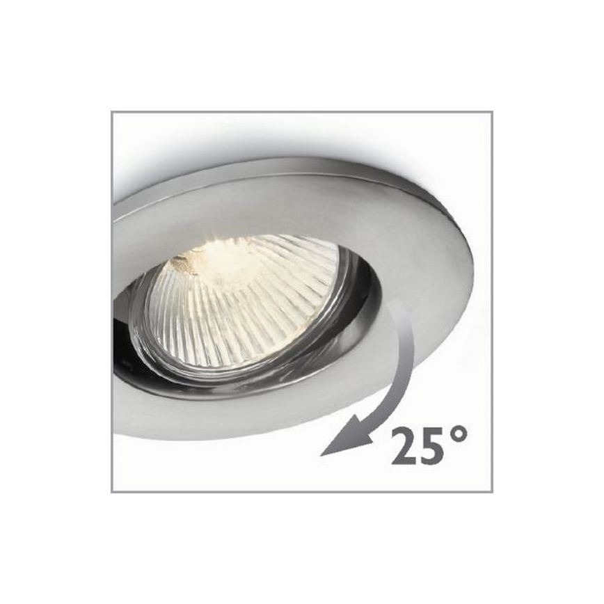 Philips 57959/17/PN - Spot encastrable AGENA 1xGU10/35W/230V