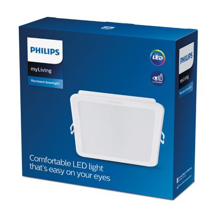 Philips - Luminaire encastré LED/12,5W/230V 3000K