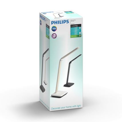 Philips 66016/31/P3 - Lampe de table LED à intensité modulable JABIRU LED/4,5W/230V blanc