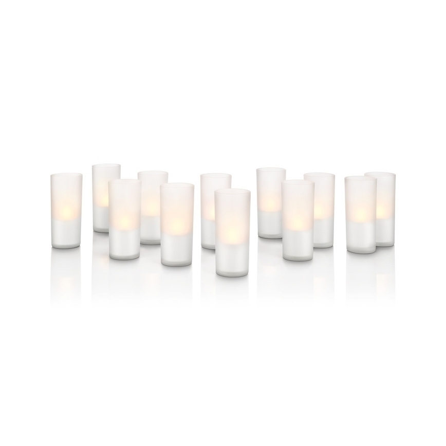 Philips 69133/60/PH - Bougie LED décorative CANDLE LIGHTS (PACK 12 pc) 12xLED/1W