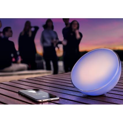 Philips - Lampe de table à intensité variable Hue GO GO 1xLED/6W/RGB