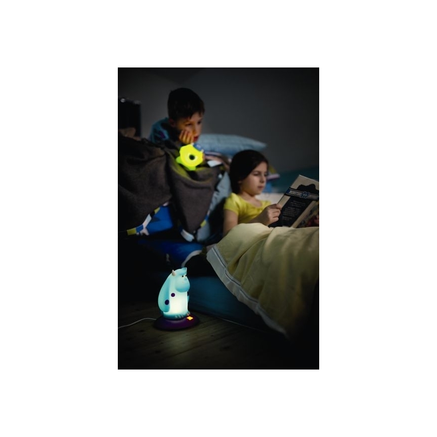 Philips 71705/83/16 -  Lampe LED enfant DISNEY SOFTPAL SULLEY LED/0,18W/230V