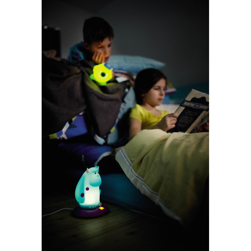Philips 71705/83/16 -  Lampe LED enfant DISNEY SOFTPAL SULLEY LED/0,18W/230V