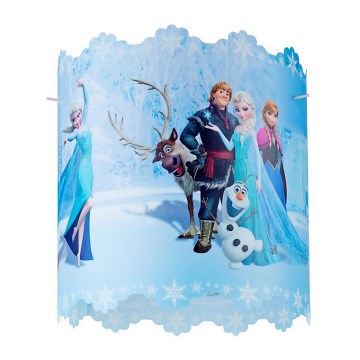 Philips 71751/00/26 –Abat-jour enfant DISNEY REINE DES NEIGES  E14/E27 diam.26 cm