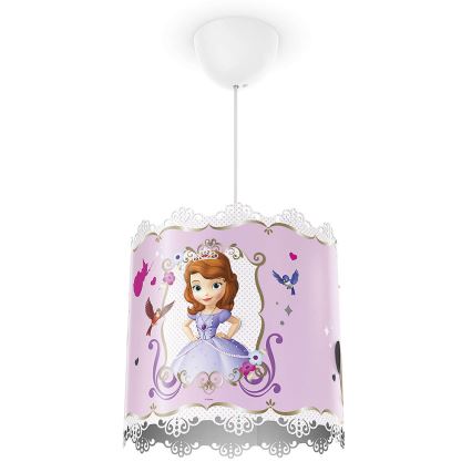 Philips 71751/06/16 - Suspension pour enfant DISNEY SOFIA 1xE27/23W/230V