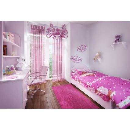 Philips 71757/28/16 - Lustre enfant DISNEY PRINCESS 1xE27/15W/230V