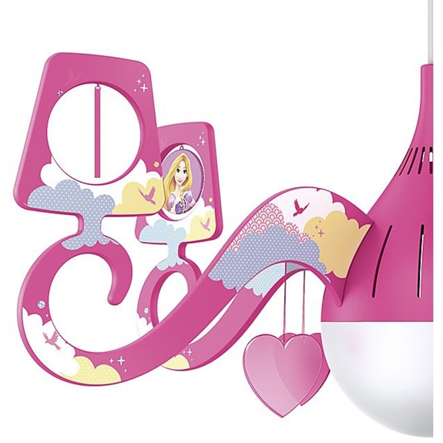 Philips 71757/28/16 - Lustre enfant DISNEY PRINCESS 1xE27/15W/230V