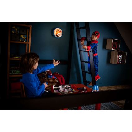 Philips 71760/40/16 - Applique murale LED enfant DISNEY SPIDER-MAN 1xLED/4W