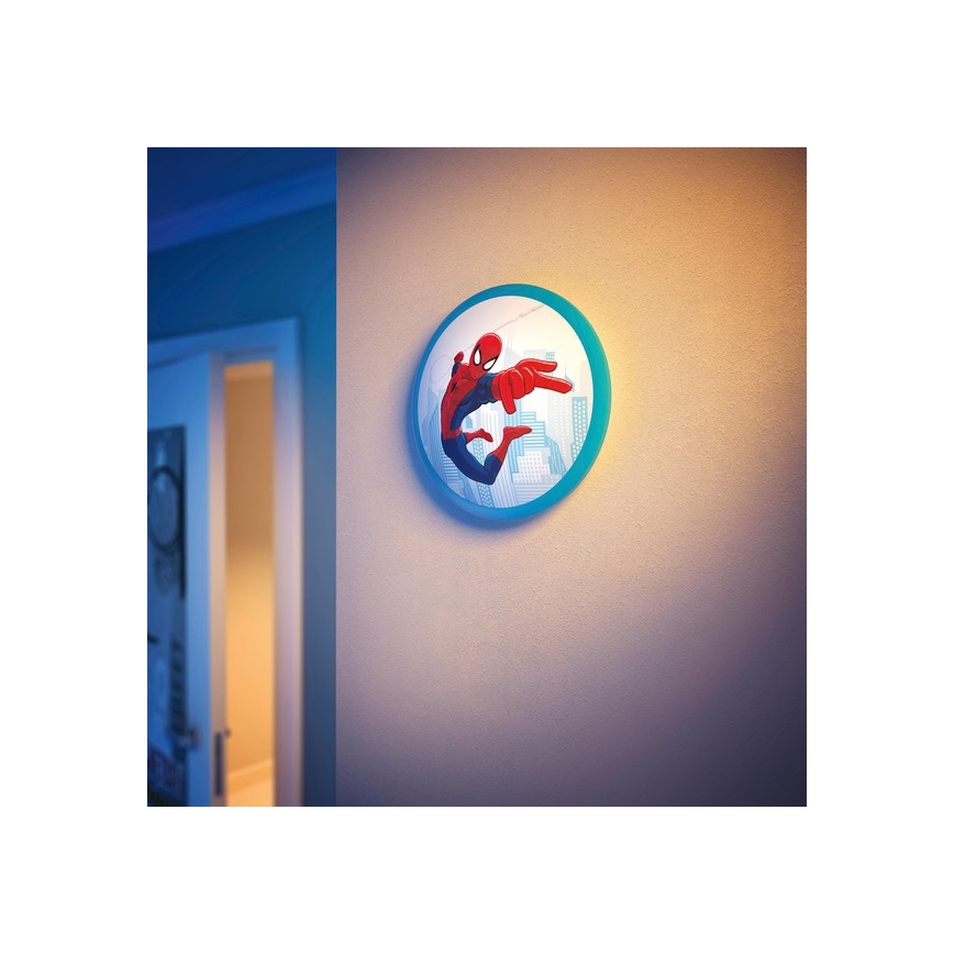 Philips 71760/40/16 - Applique murale LED enfant DISNEY SPIDER-MAN 1xLED/4W