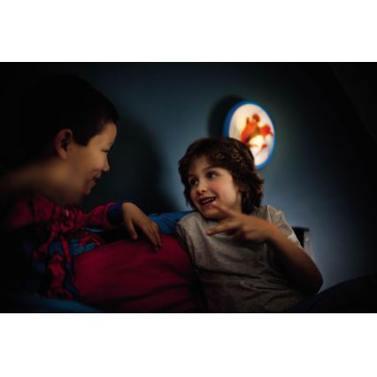 Philips 71760/40/16 - Applique murale LED enfant DISNEY SPIDER-MAN 1xLED/4W