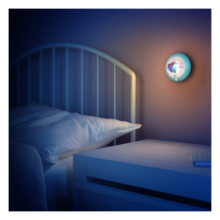 Philips 71765/08/16 - Veilleuse LED enfant avec détecteur 1xLED/0,06W/2xAAA