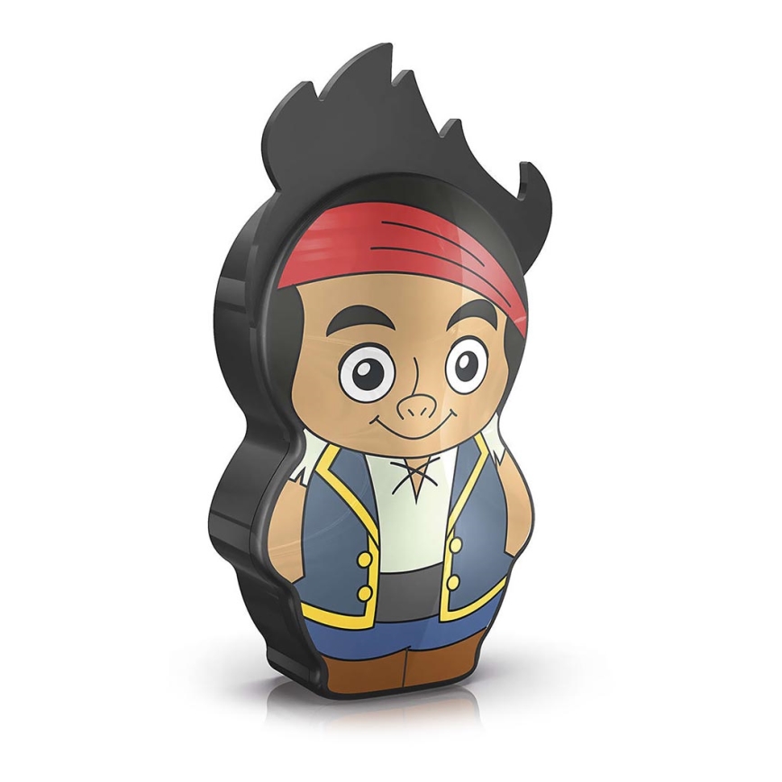 Philips 71767/05/16 - Lampe de poche enfant LED DISNEY JAKE PIRATE 1xLED/0,3W/2xAAA