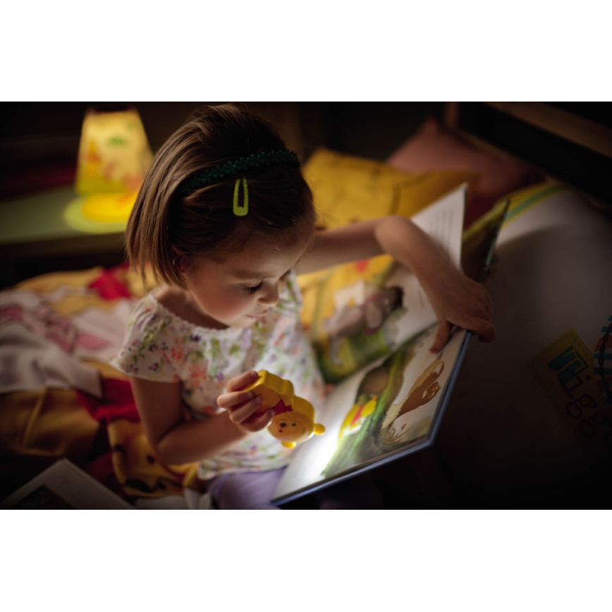 Philips 71767/34/16 - Lampe de poche LED enfant DISNEY WINNIE THE POOH 1xLED/0,3W/2xAAA