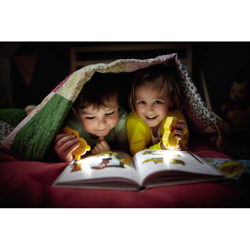 Philips 71767/34/16 - Lampe de poche LED enfant DISNEY WINNIE THE POOH 1xLED/0,3W/2xAAA