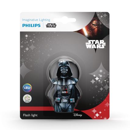 Philips 71767/98/16 - LED Lampe de poche enfant STAR WARS 1xLED/0,3W/2xAAA