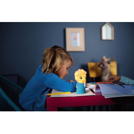 Philips 71768/03/16 - Lampe enfant DISNEY ELSA LED/2xAAA