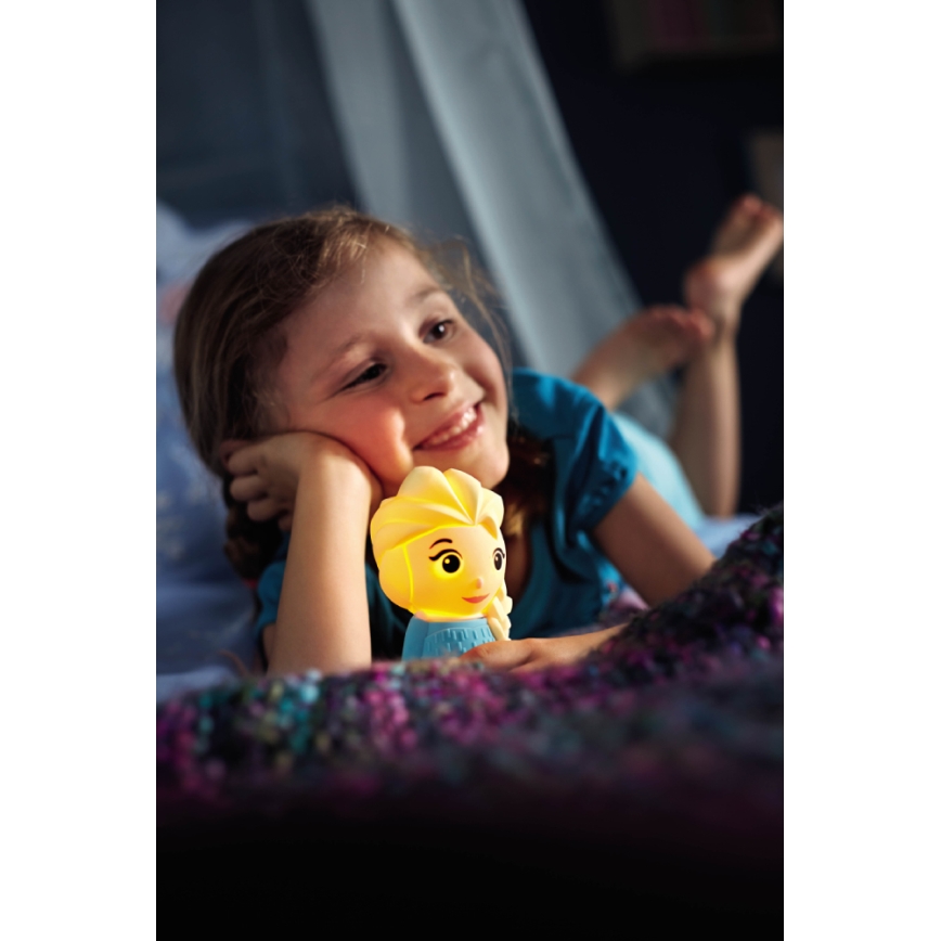 Philips 71768/03/16 - Lampe enfant DISNEY ELSA LED/2xAAA