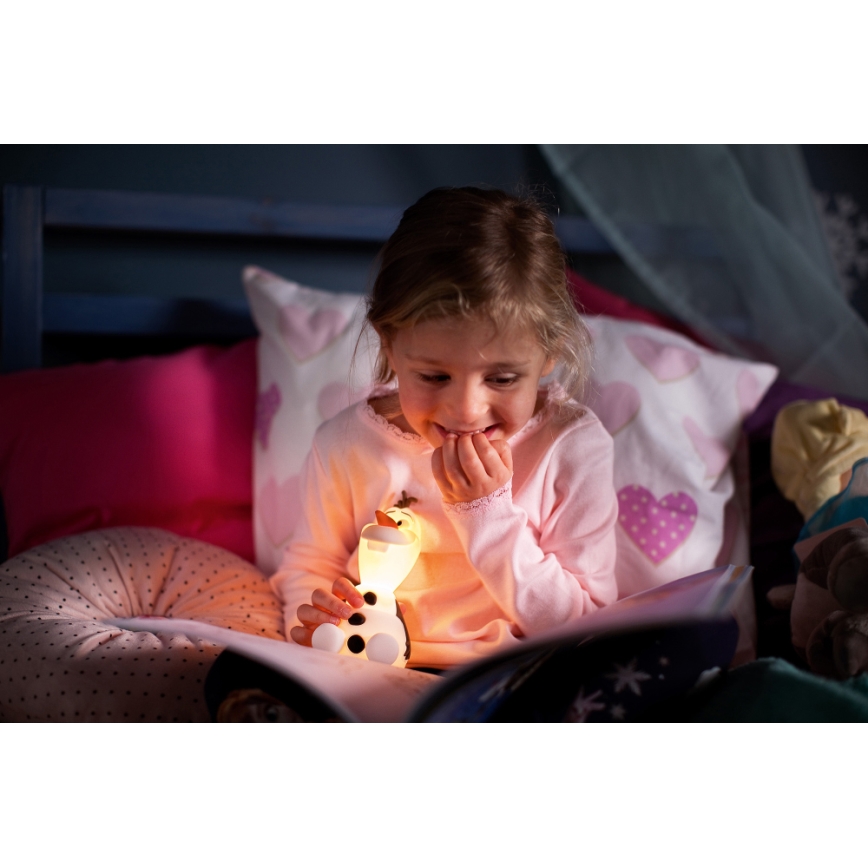 Philips 71768/08/16 - Lampe LED enfant FROZEN 1xLED/0,2W/2xAAA