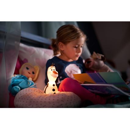 Philips 71768/08/16 - Lampe LED enfant DISNEY REINES DES NEIGES 1xLED/0,2W/2xAAA