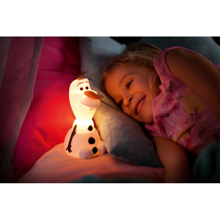 Philips 71768/08/16 - Lampe LED enfant FROZEN 1xLED/0,2W/2xAAA