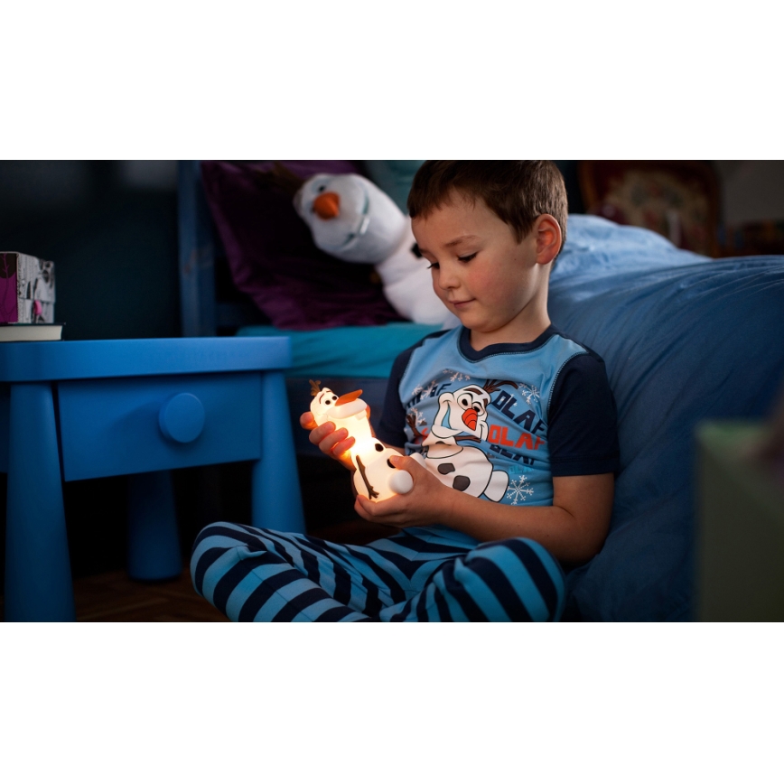 Philips 71768/08/16 - Lampe LED enfant FROZEN 1xLED/0,2W/2xAAA