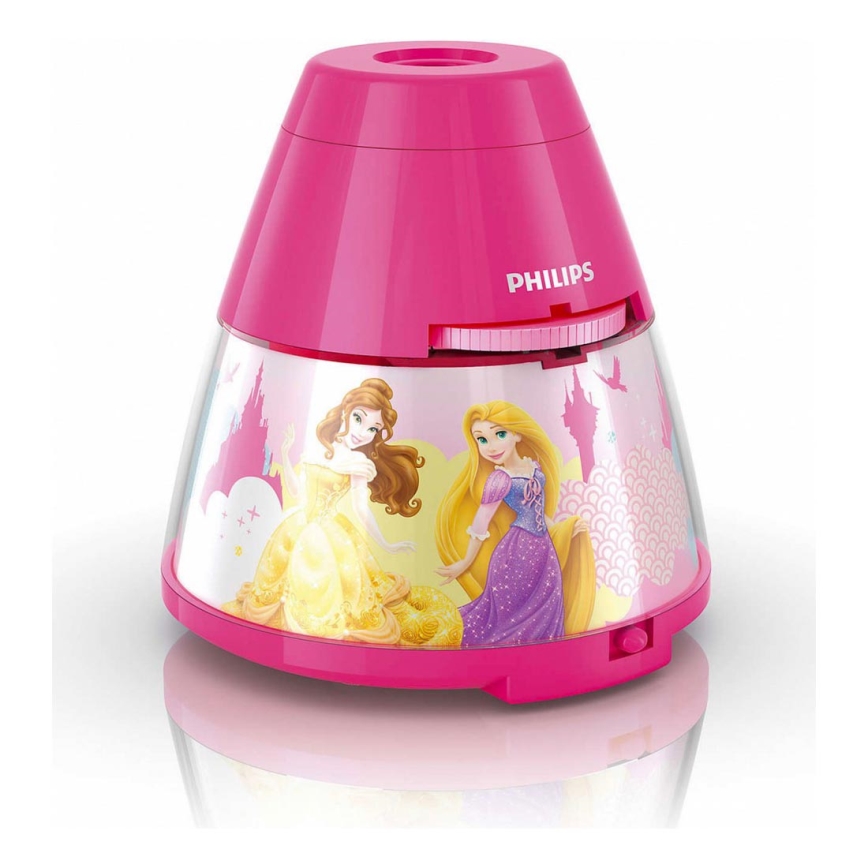 Philips 71769/28/16 - Lampe enfant et projecteur DISNEY PRINCESS LED/0,1W/3xAA