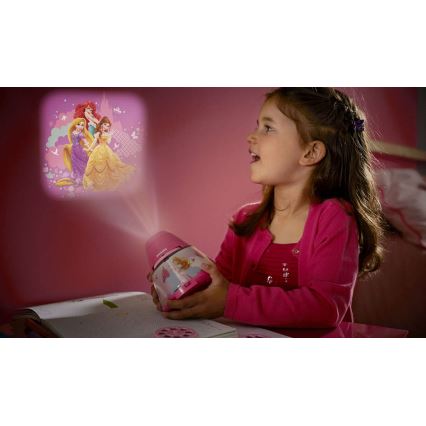 Philips 71769/28/16 - Lampe enfant a projektor DISNEY PRINCESS