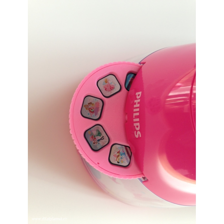 Philips 71769/28/16 - Lampe enfant a projektor DISNEY PRINCESS